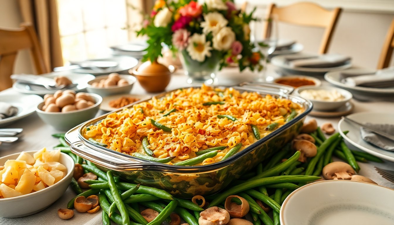 casserole di fagiolini ricetta facile per un menu festivo indimenticabile 1763215393