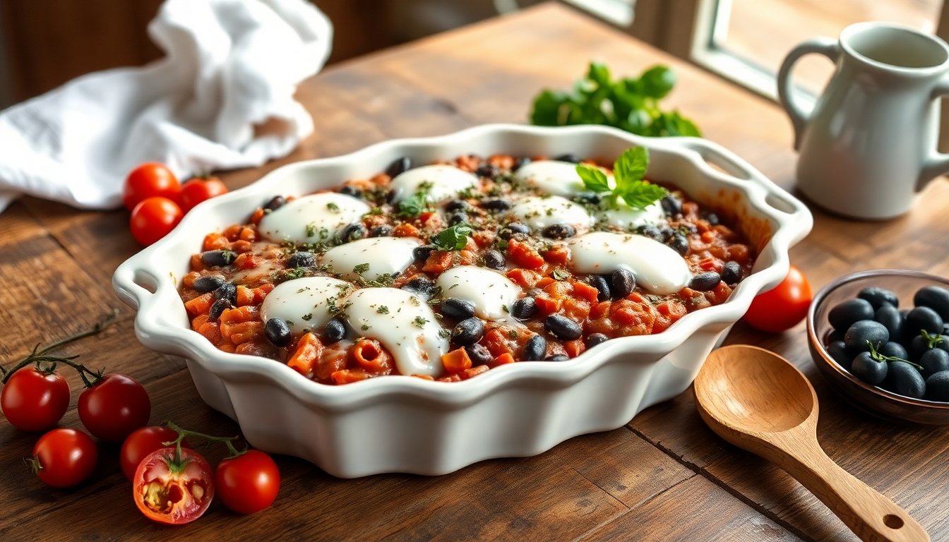 casseruola di fagioli alla pizza ricetta facile e gustosa per una cena veloce 1767108350