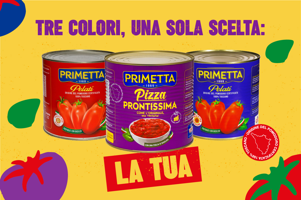 primetta polpa prontissima pomodori pelati pizza