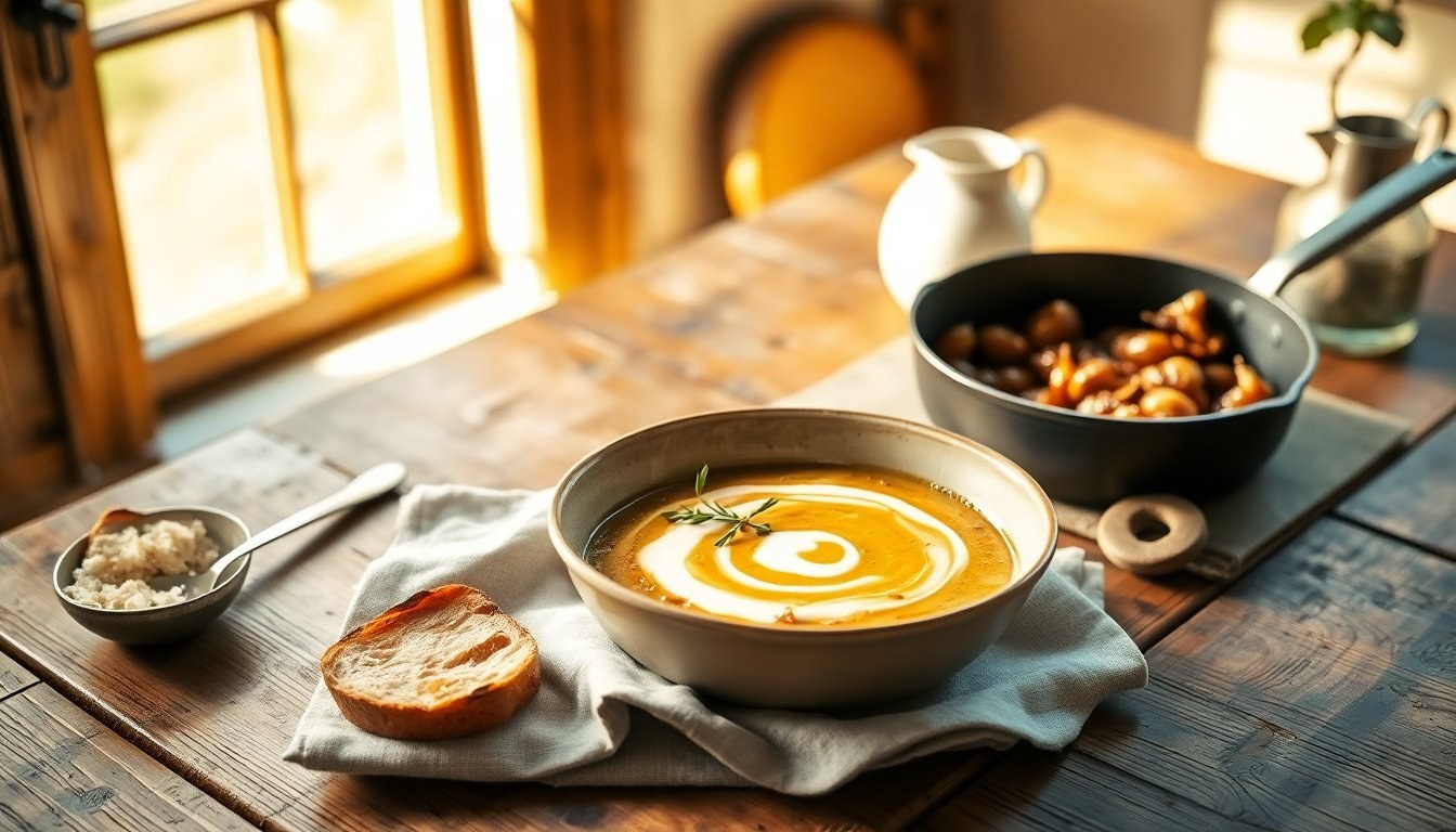 Crema di cipolle: ricetta vellutata con un tocco aromatico